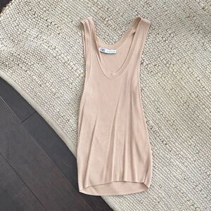 Zara Ribbed Tank Top | NWOT